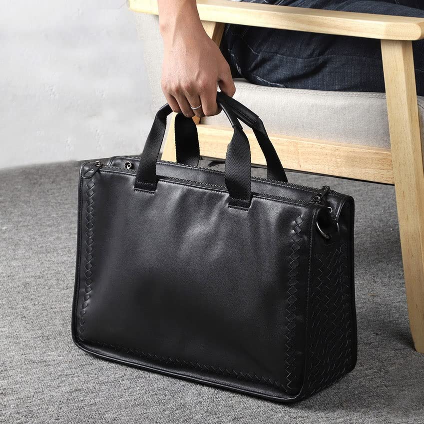 Men's Business Travel Tote Bags Men's Messenger Bags Men's Leather Shoulder Bags Men's Laptop Bags4