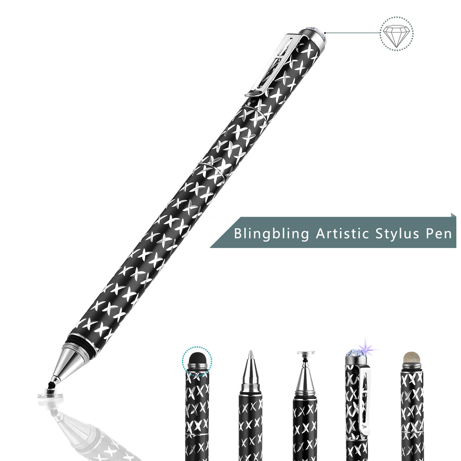 Stylus For Touch Screens Yacig Bling Bling Art Stylus Pen