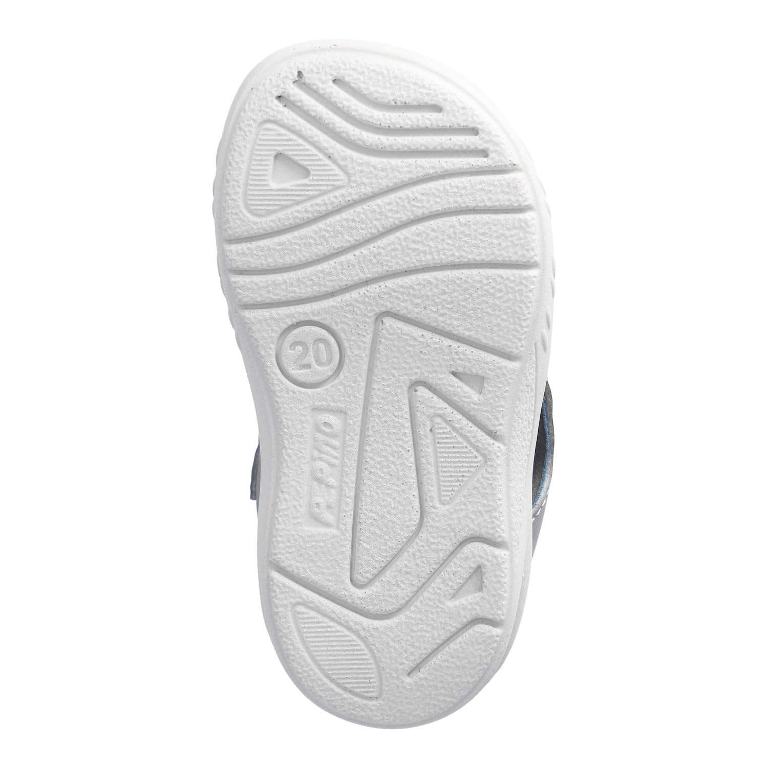 RICOSTA Jungen Riemchensandalen MANTU, Baby und Kleinkinder Lauflernschuhe, Weite: WEIT, waschbar, Strandschuhe, bequem, Graphit/Petrol (460), 22 EU