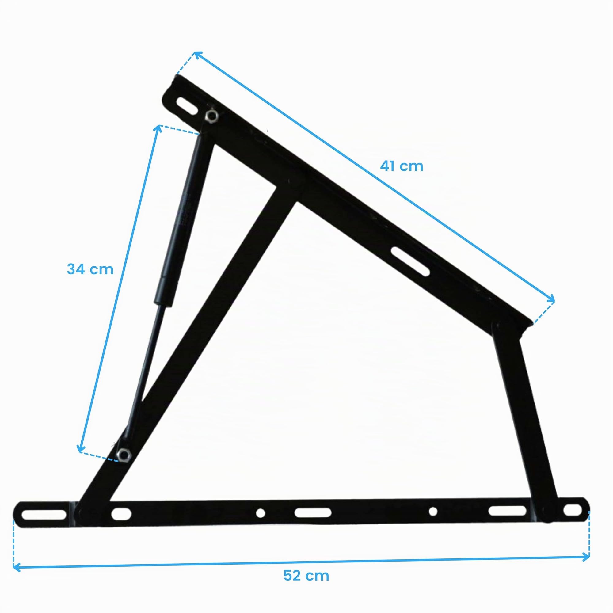 Système de ferrures de levage pour lit coffre 1250 N