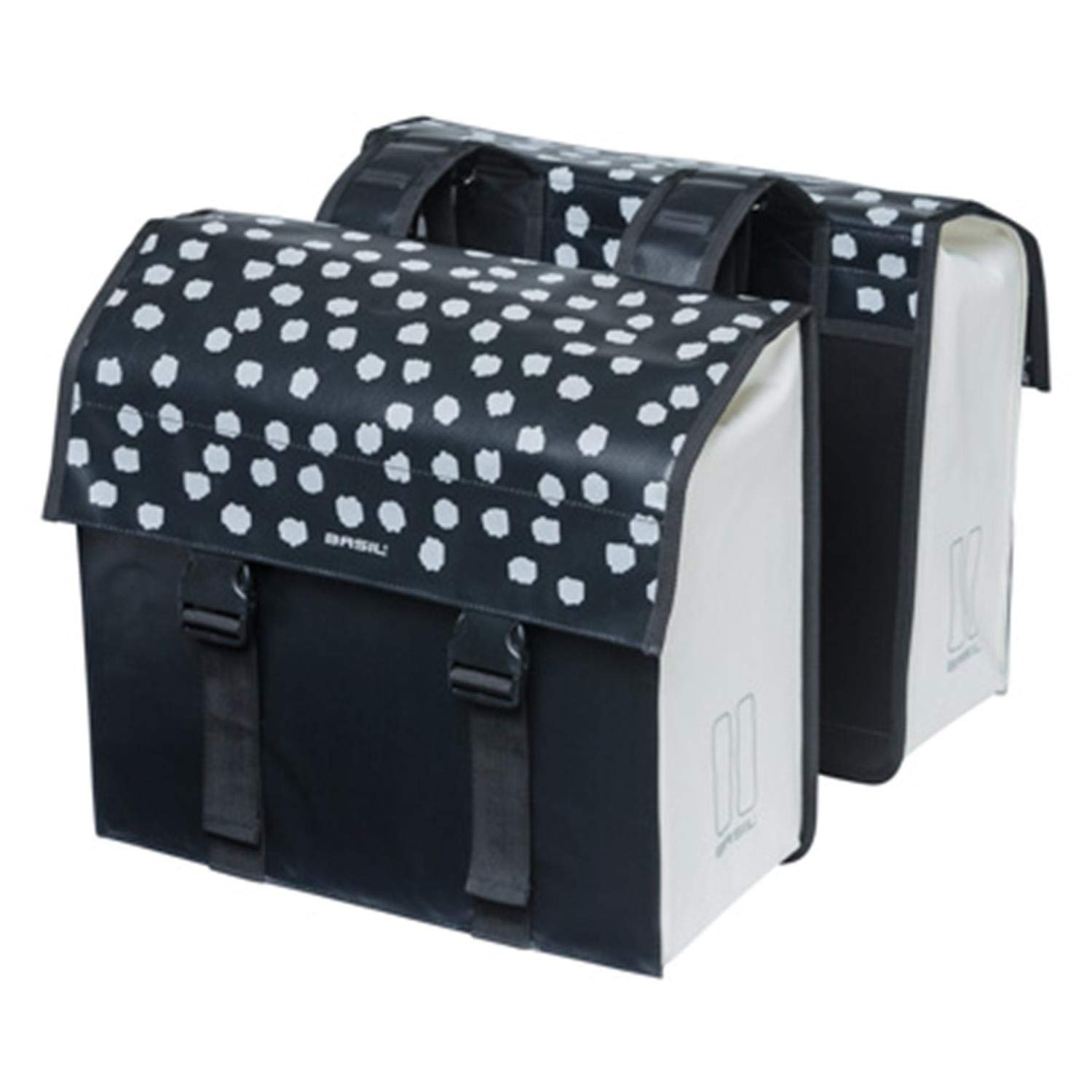 Urban Load 48-53L - Basil - Sacoche vélo Double - Gris