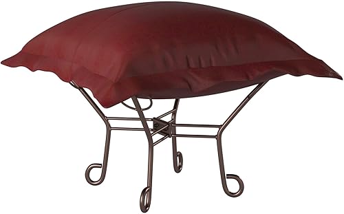 Miniatura 273 de Howard Elliott - Silla de asiento con tapa, asiento alternativo multiusos con marco de titanio, muebles de patio para campamento, hogar, interior y