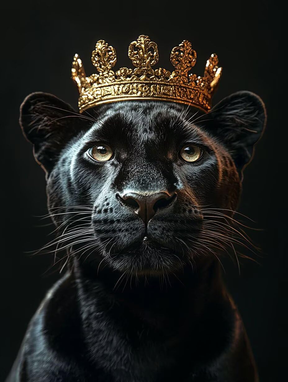 DIY Malowanie po numerach dla dorosłych zestaw, Leopard Animal Pictures for Painting Numbers Akrylowe Farby z Pędzelkami, Dla Początkujących i Dzieci Wiek 90x120cm D7SS-218