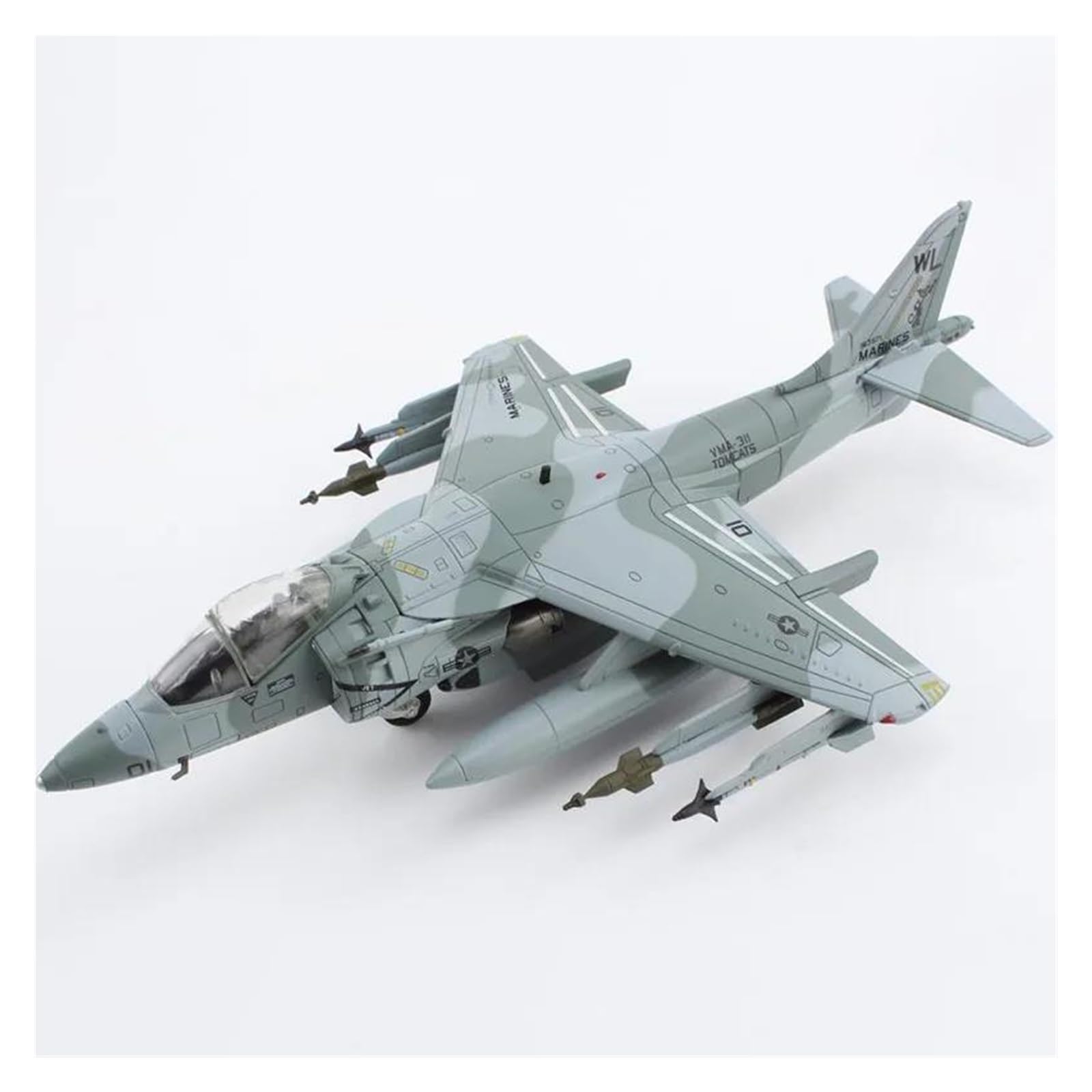 Model samolotu Irplane Model samolotu Zabawka Model samolotu Odlew w skali 1:72 HM HA2625 AV-8B Model samolotu myśliwskiego Snipe II Model samolotu ze stopu