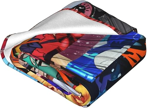 Miniatura 6 de Scott Pilgrim Takes Off - Manta de microforro polar ultrasuave, acogedora y cálida, adecuada para todas las salas de estar y dormitorios, manta de