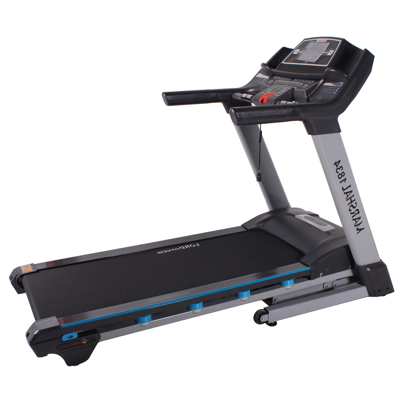 Marshal FitnessMulti Exercise Program Heavy Duty Home Use Treadmill - LM-LF-1834, Grey