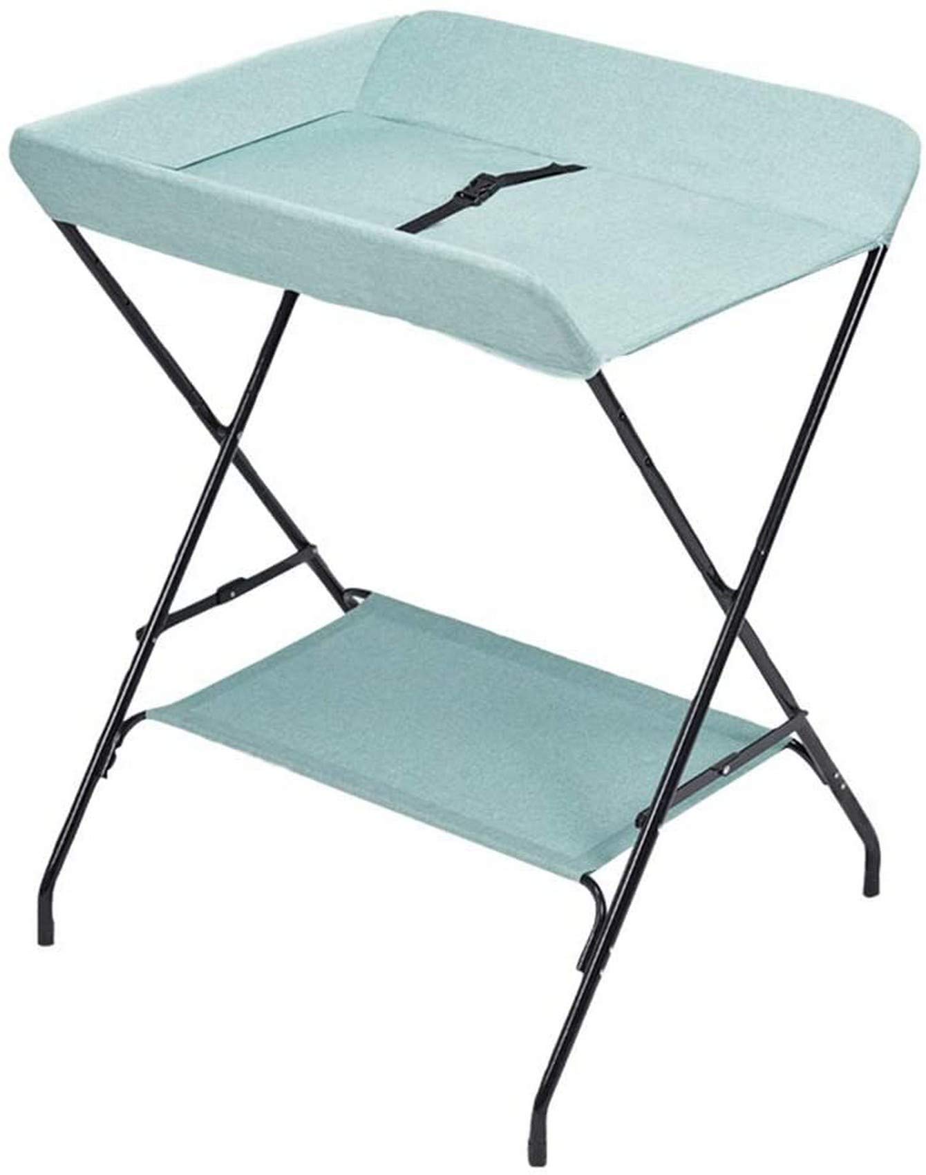 FAXIOAWA Fasciatoio Pieghevole, Portatile, fasciatoio per Neonati, Organizer per la cameretta con Contenitore (0~3 Anni)
