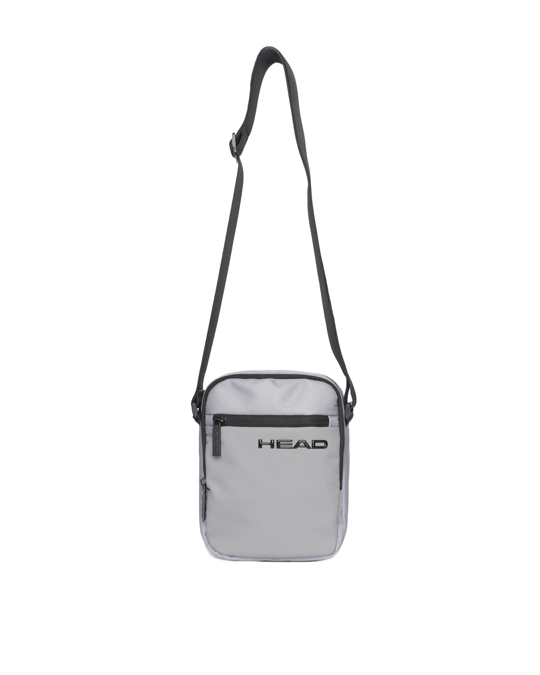 Bandolera Head Game Reporter Bag con 2 compartimentos en gris funcional y cómoda 6