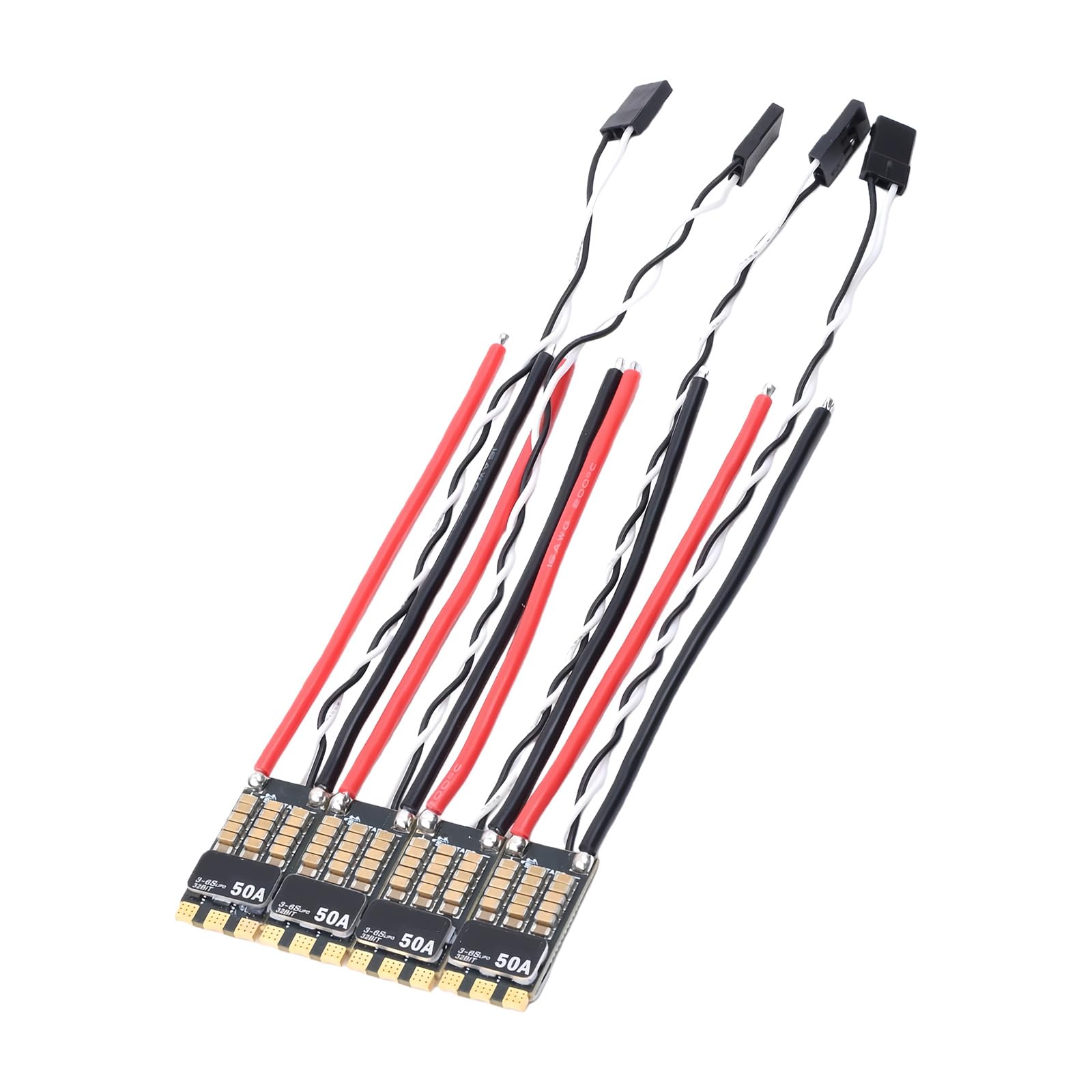 NUEAYMS ESC AM32 programmabile con Protezioni trascinamento inverso per Un Migliore Controllo manovra Quadricotteri FPV Controllo elettronico della velocità