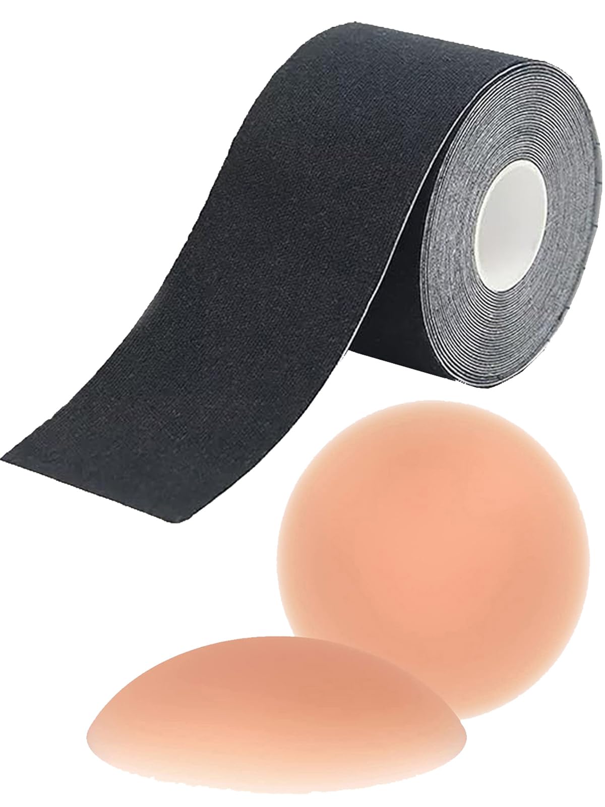 Women Cotton Spandex Boob Tape Fashion Body Breast Lift Tape for Bra Multipurpose Beige-image-14