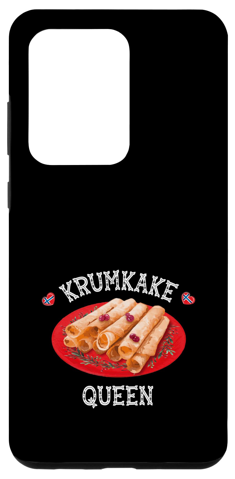 Galaxy S20 Ultra Scandinavian Krumkake Queen Norsk Baking Case