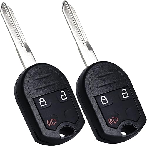 Llavero de repuesto para Ford F-150F150 2004-2014 F-250F250 F-350F350 Super Duty 2004-2016 Edge Flex Explorer Escape CWTWB1U793 Control remoto de