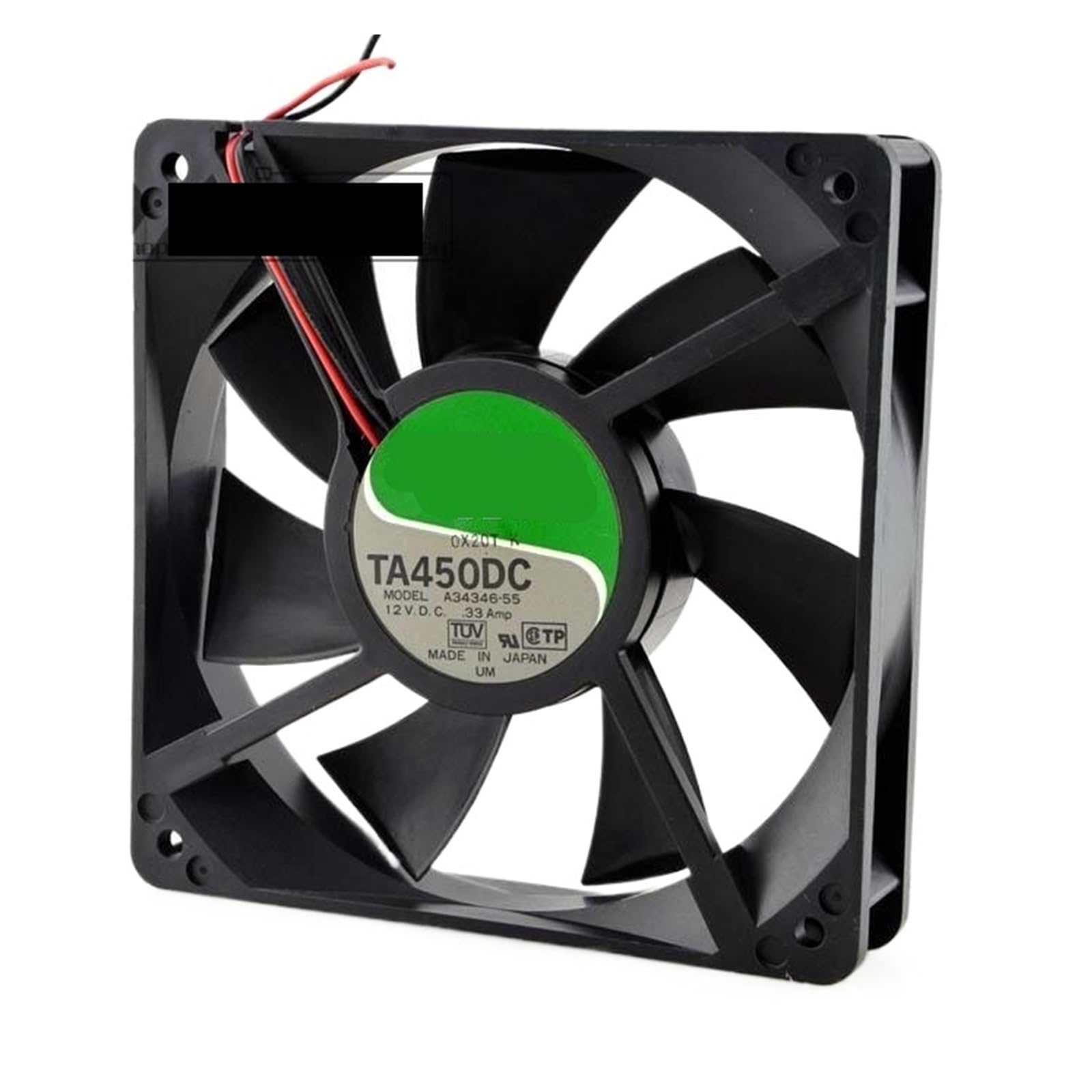 MGIMGFKZD A34346-55 DC12V 0.33A 12025 120 * 120 * 25mm 12cm Cooling Fan
