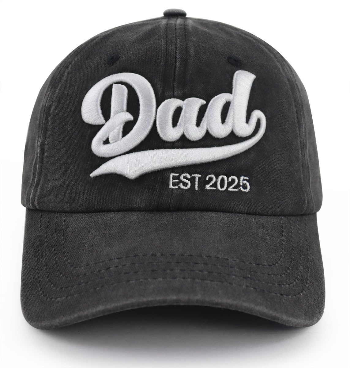 New Dad Gifts for Men, Funny Dad EST 2025 Hat, Adjustable Cotton ...