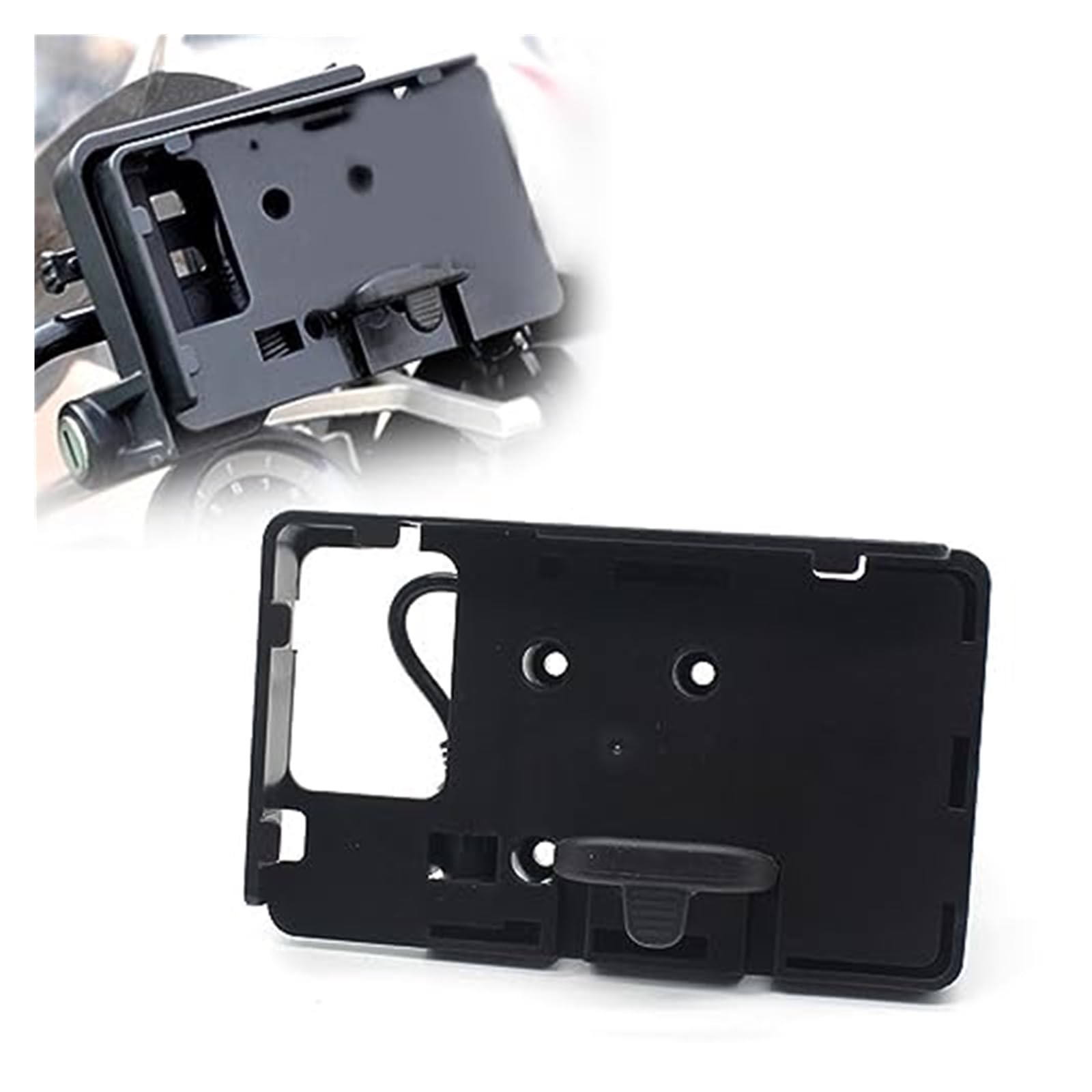 Per Tracer 7/700 GT Per MT-07 Per Tracer700GT Moto Supporto Del Telefono Del Basamento Piastra Di Navigazione GPS Staffa Accessori Decorare 12/22MM Supporto piastra navigazione(12mm Phone Holder)