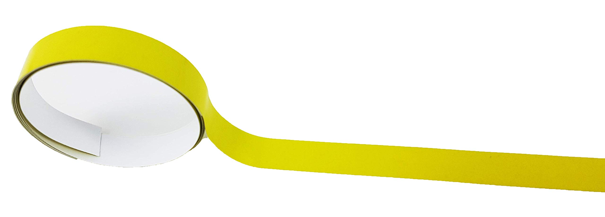 Fluo-Refractive Stripe Roll, Fluo Yellow, 12.5 mm x 1 Mt