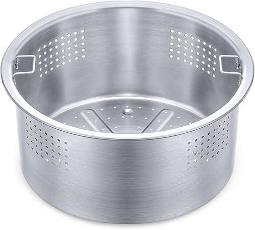 COSORI Cesta de vapor de acero inoxidable de 3 cuartos de galón, CRC-R501- KUS solo olla arrocera, 8.7 pulgadas de profundidad x 8.7 pulgadas de