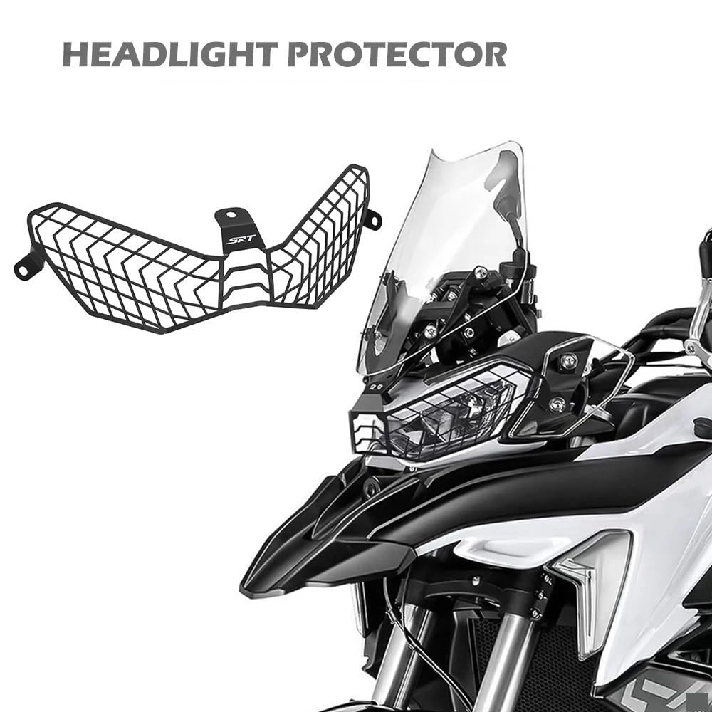 Pour QJ Pour Moteur SRT 900 SX SRT900SX Accessoires De Moto Garde Calandre Phare Couvercle Cache Latéral Phare