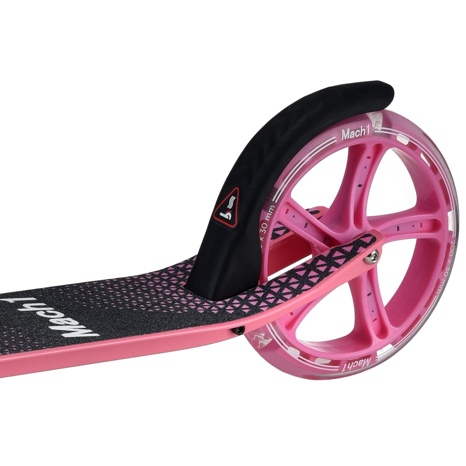 STAR SCOOTER Alu City vouwbaar 205mm XXL staplank wit / lila
