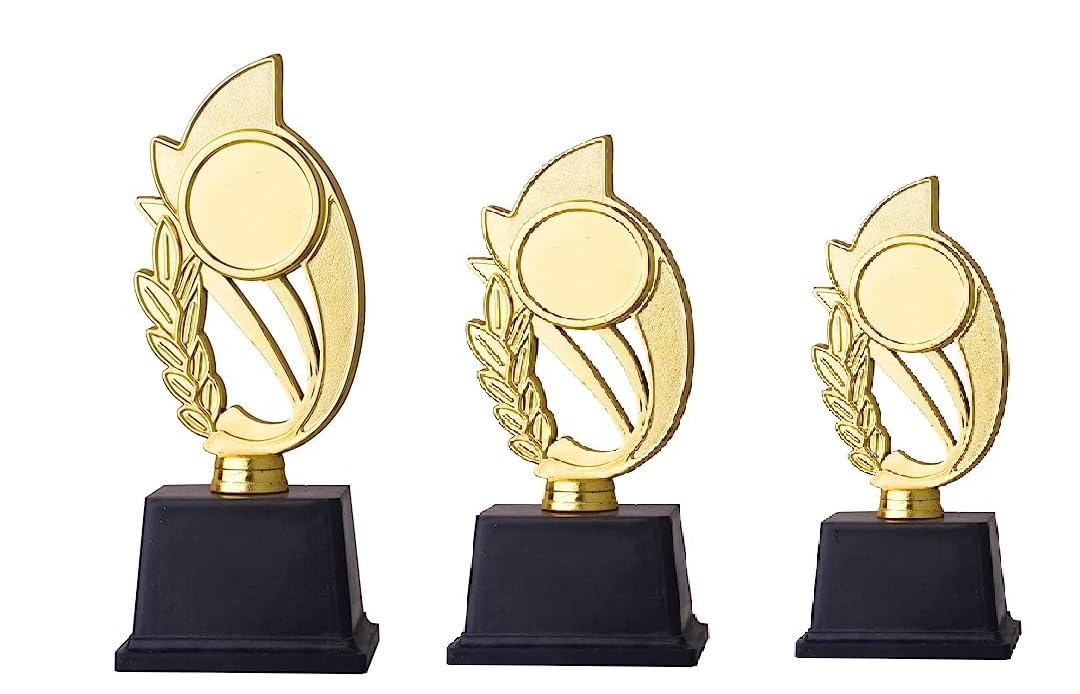 AGH Award Trophy Set of 3 for Winner, Runner up First Runner up for School Collage Events-picture-10