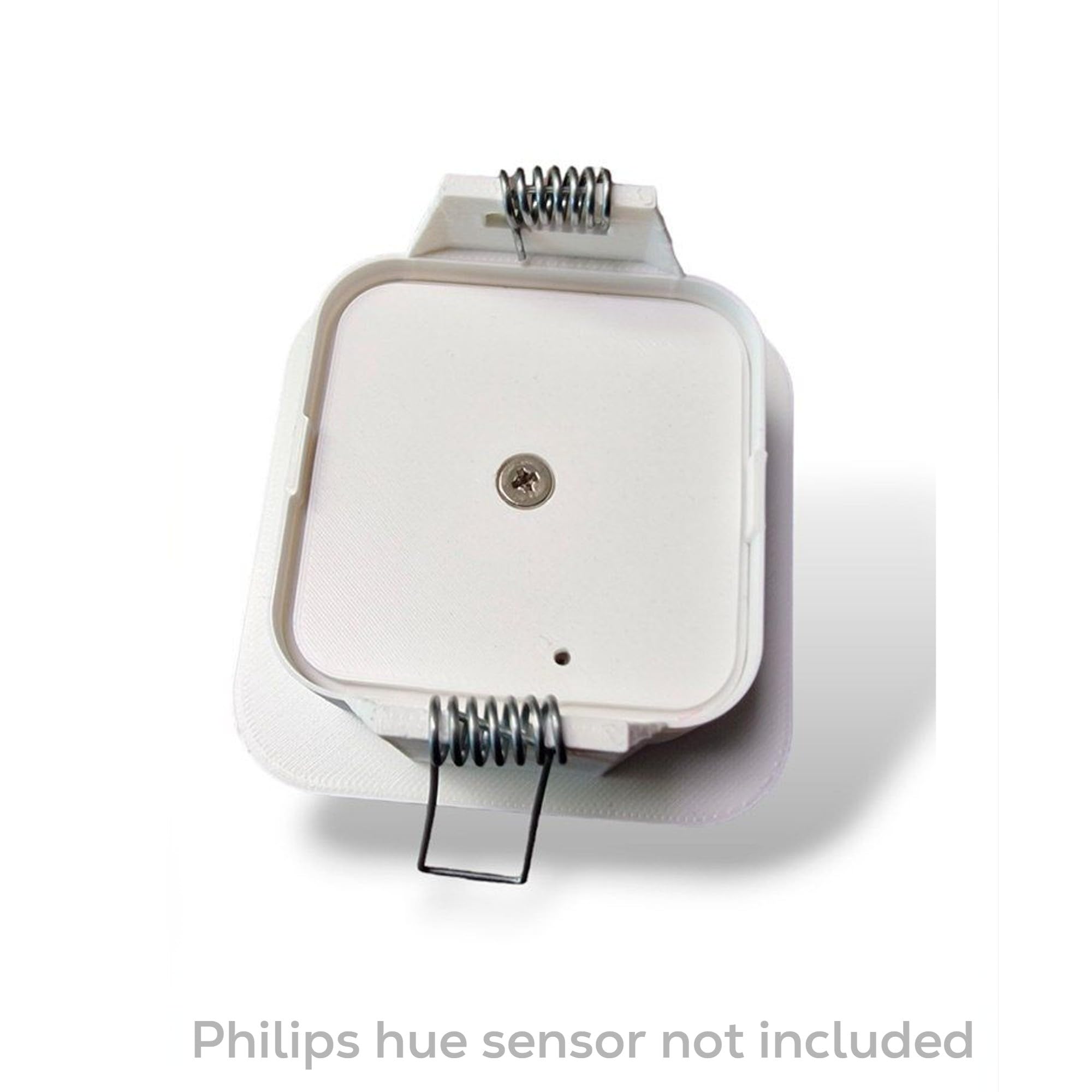 Elegante kit de montaje empotrado, compatible con el sensor de movimiento Philips Hue, integración sin costuras, fácil instalación, fácil mantenimiento, techos de 0 a 35 mm, color blanco.