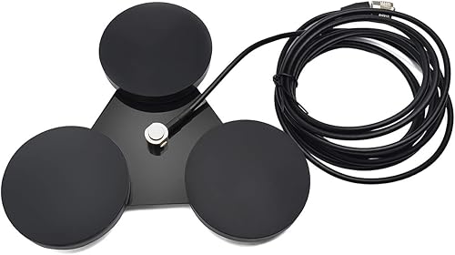 Miniatura 5 de TWAYRDIO Triple imán magnético montaje SO239 conector W/16.4ft baja pérdida RG58 cable coaxial PL259 conector para HF VHF UHF CB antena de radio uso