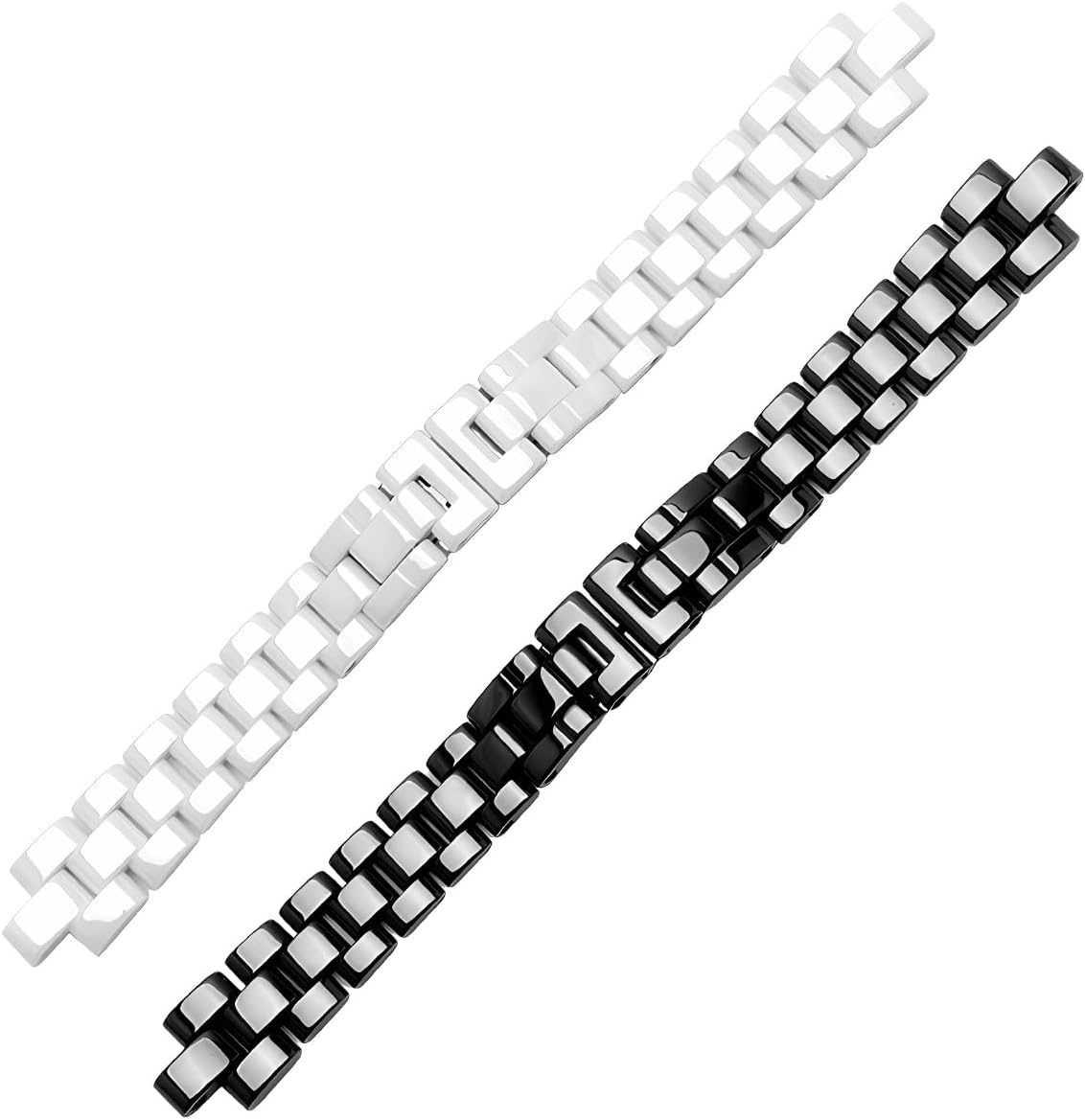 Watch Band Strap Bracelet Replacement for Chanel J12 Watch Real Ceramic 16/19mm