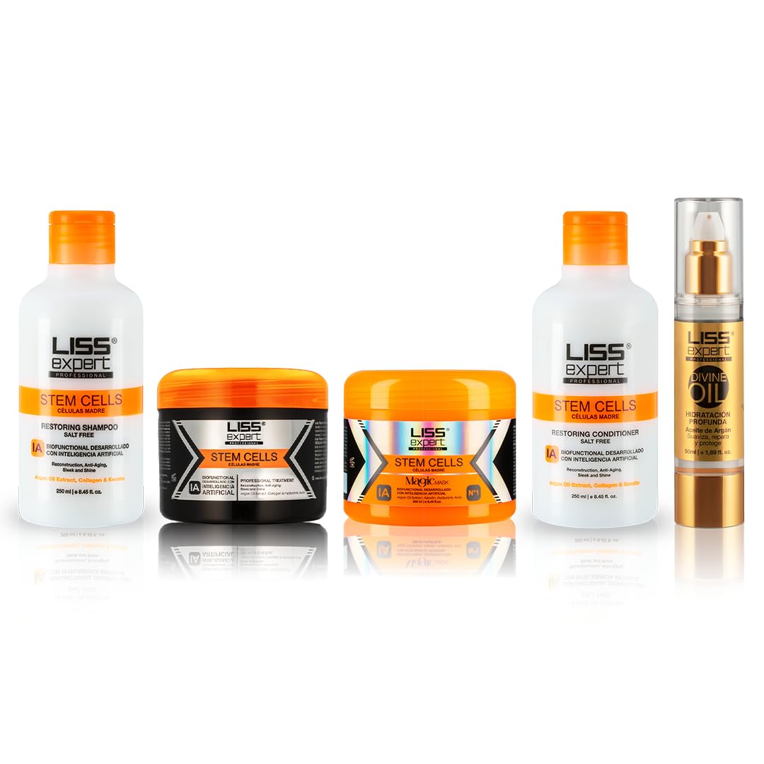 Liss Expert Professional Sistema Restauración Capilar Kit Completo