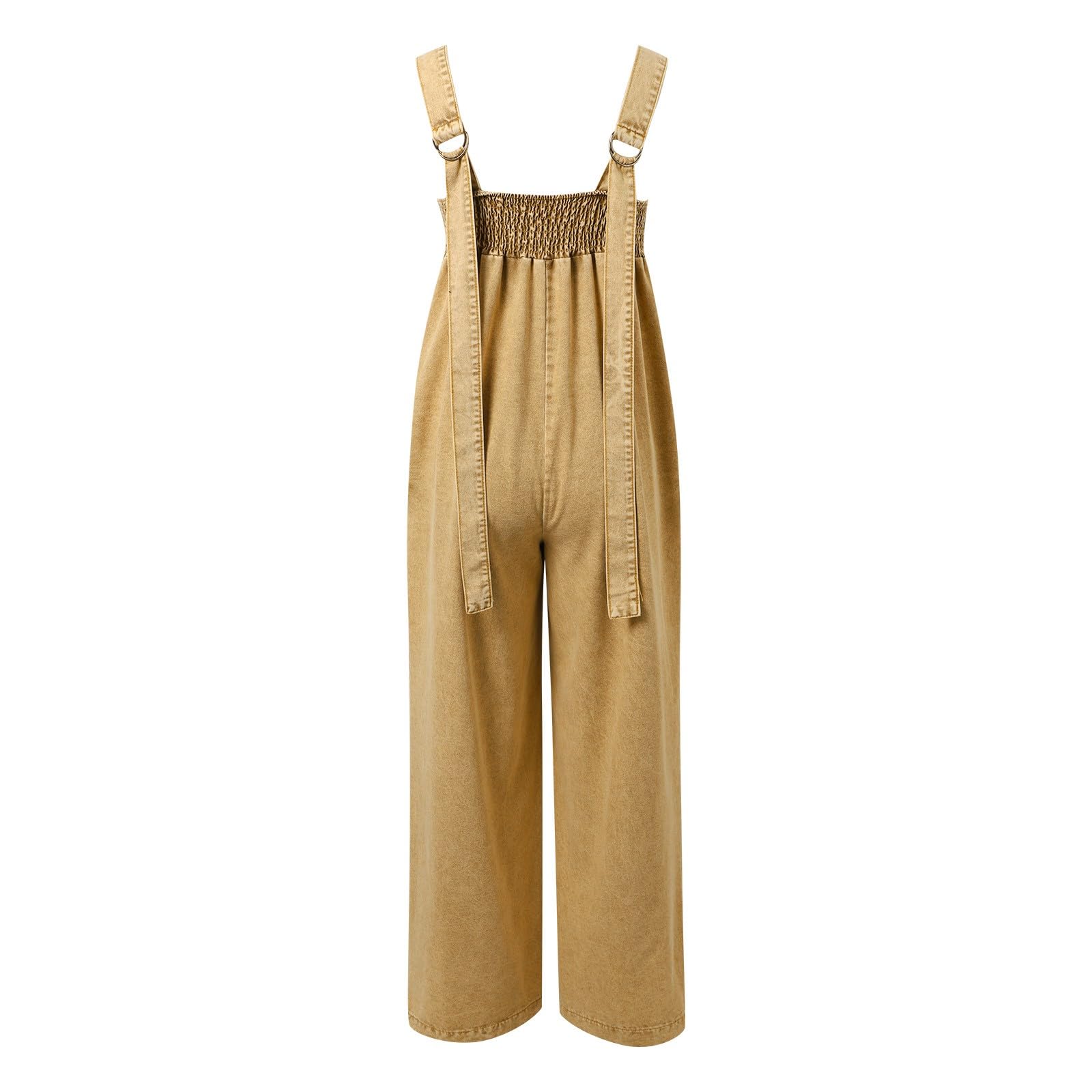 Mono Elegante Mujer Jumpsuit Vaquero para Vestidos Monos Vestido Camisero Vaqueros Peto Tejano Petos