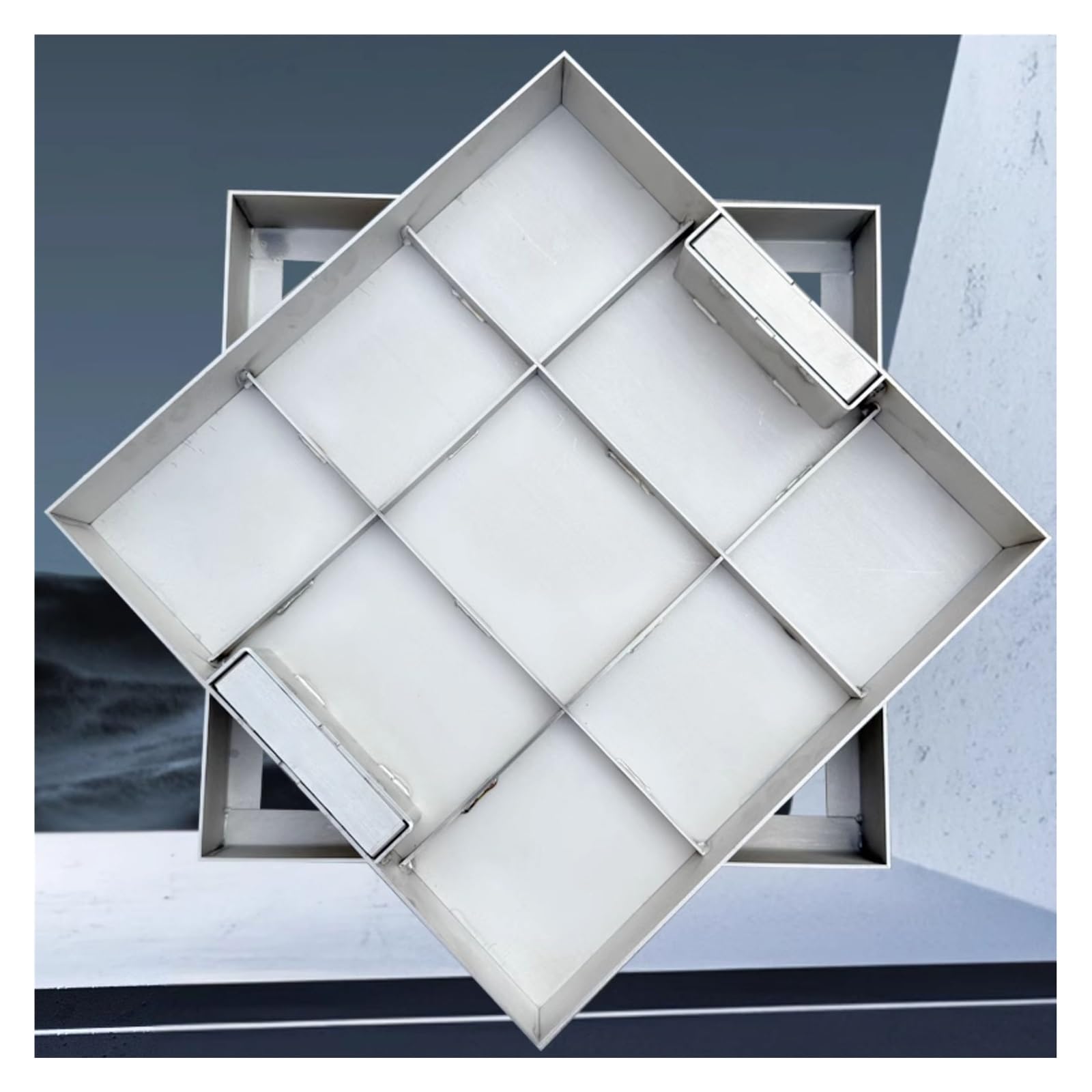 FCXWEVR Concealed Utili Cover with HandlesInvisible Manhole ProtectDesign for Safe Easy Installat & Reliable Access Soluts