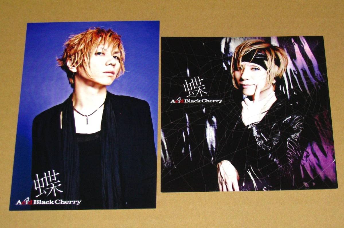 Amazon.co.jp: Acid Black Cherry 蝶非売品 ポストカード & ジャケット 