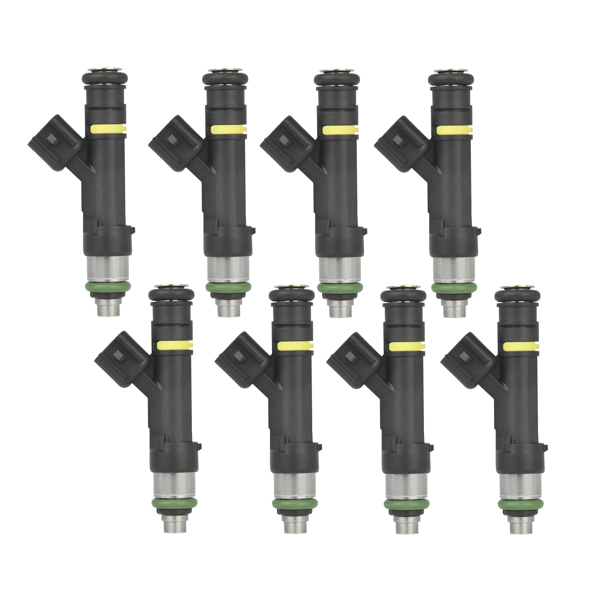 Photo 1 of 0280158138 Vphix Fuel Injectors for 2007 2008 2009 2010 Ford F150 LOBO F250 F350 Super Duty 2008 Lincoln Mark LT 5.4L FJ997 7C3Z9F593A Set of 8 Pieces Kit