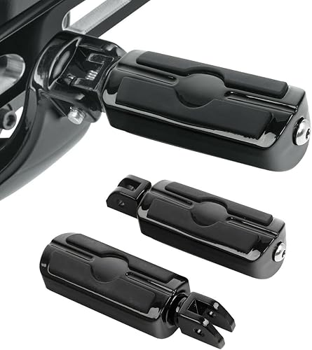 TCMT Estriberas delanteras aptas para Low Rider 2018-20 El Diablo 22 Softail Standard Low Rider S 20-24 ST 22-24 Sport Glide 18-21 Sportster S