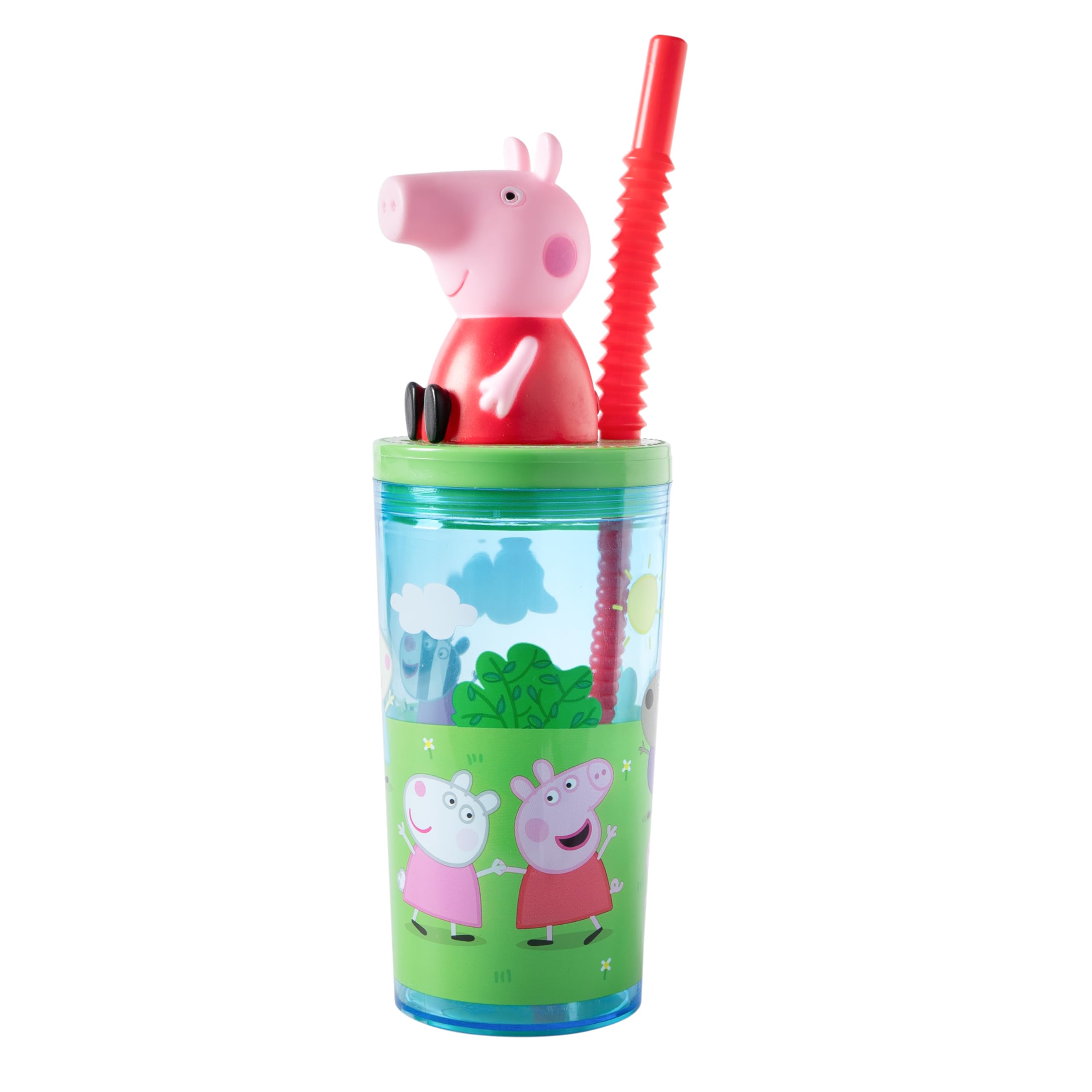 Peppa Pig 3D kubek do picia: SAN, PE, PCW, 360 ml, naklejka