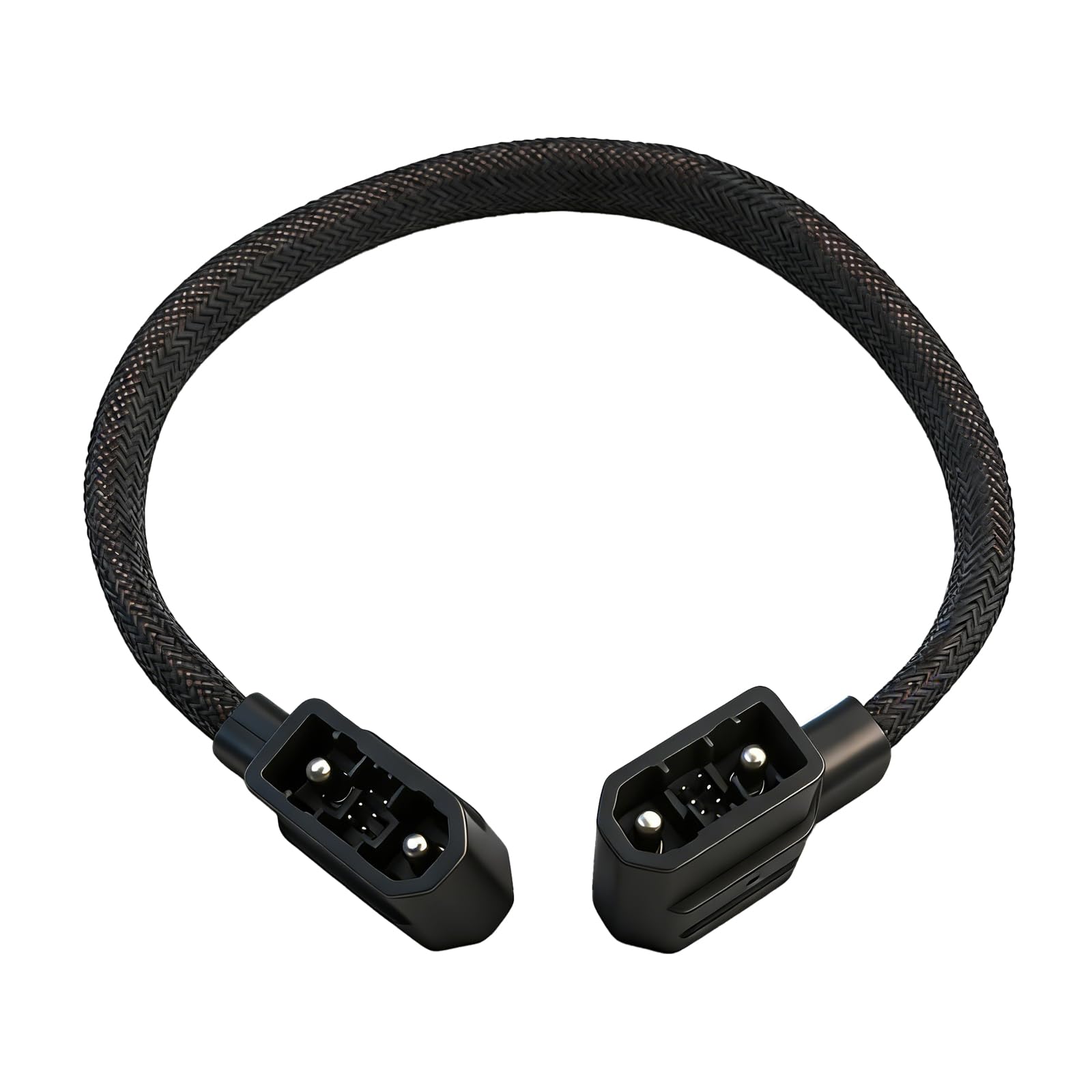 Dodatkowy kabel zasilający do baterii EcoFlow – szary pleciony kabel połączeniowy 101 cm do Delta Max/Delta 2/Delta 3 Series i Wave 2/3, niekompatybilny z Pro/Pro 3/Ultra/3 Max