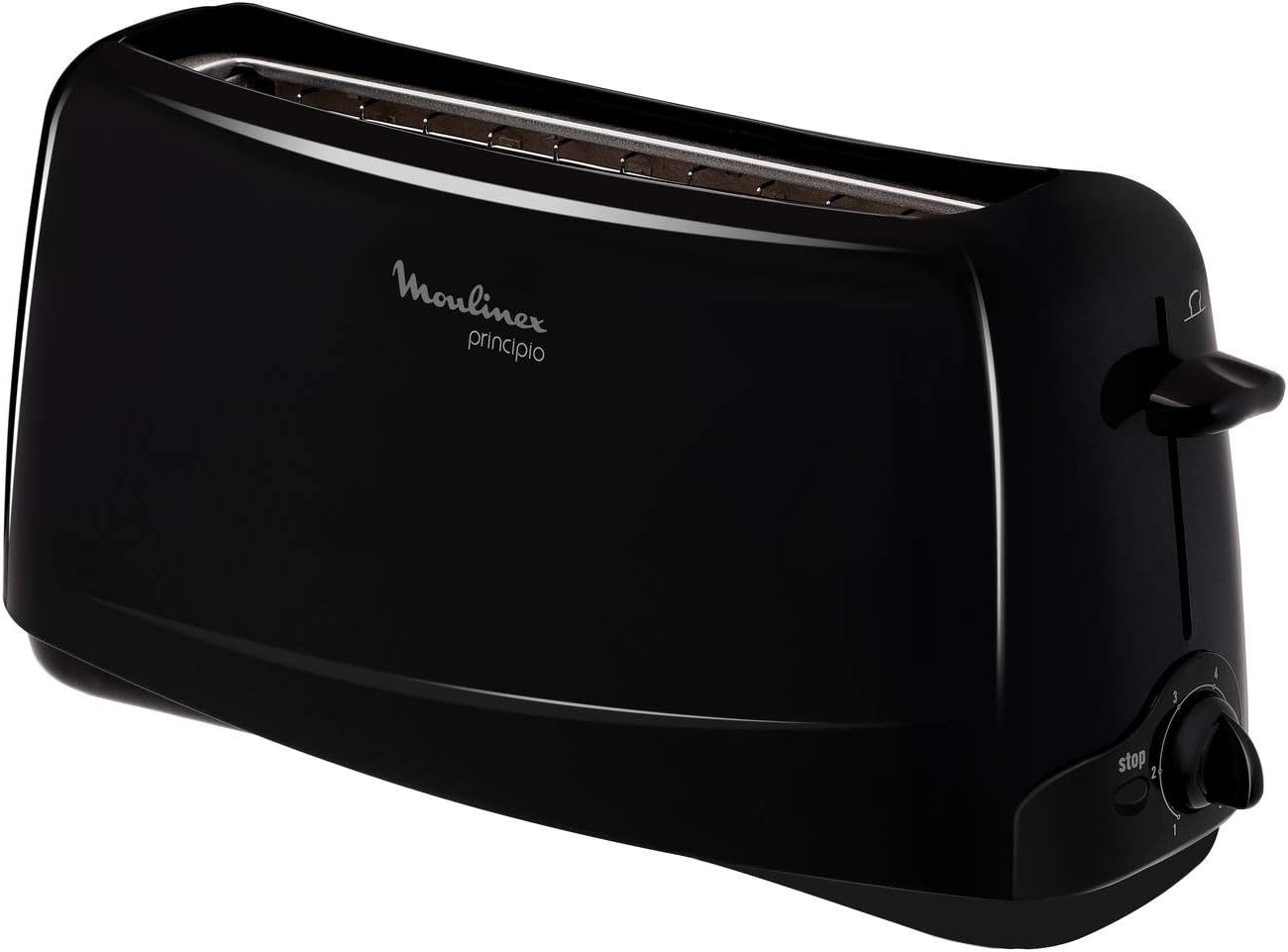 MOULINEX Principio 1 longue fente noir Grille pain Thermostat 6