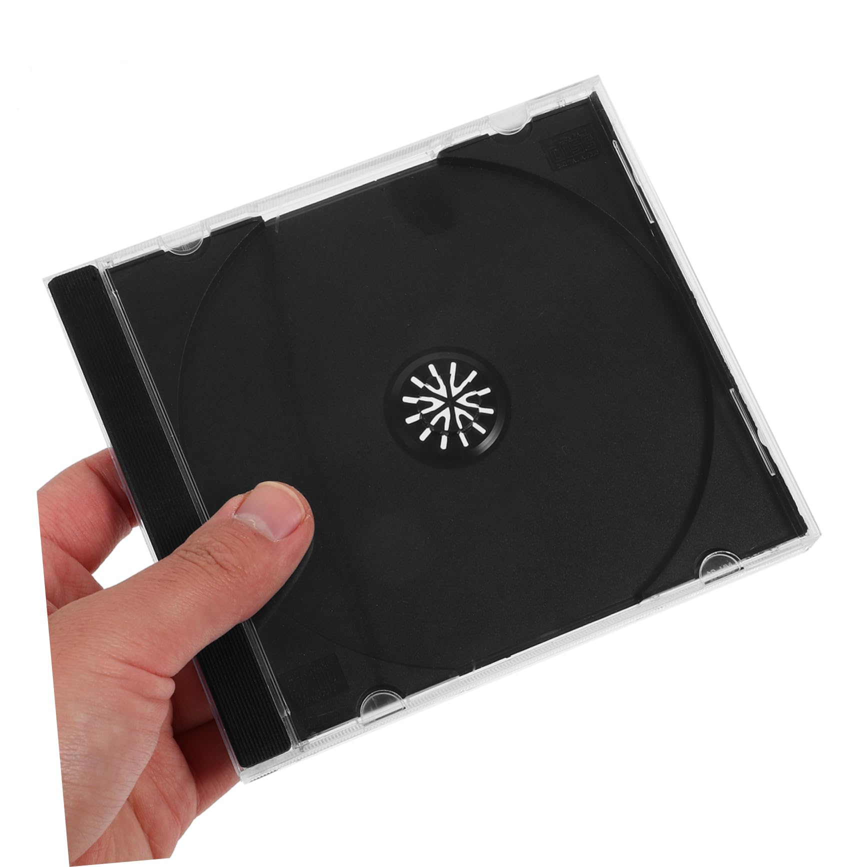 Cabilock 20piezas Cd Storage Cases Reusable Cd Holders Disc Boxes Para Dvd y Transparente y Resistente Para Organización y Protección De Discos