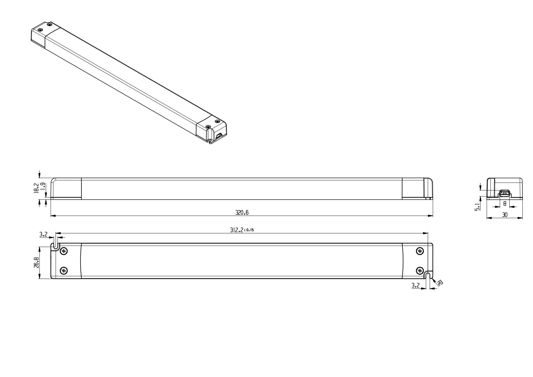 Alimentatore switching LRS 350W, uscita singola AC/DC LRS-350-24 Trasformatore driver di alimentazione 14,6A per stampante 3D, progetto computer, luce a striscia LED, CCTV, ecc