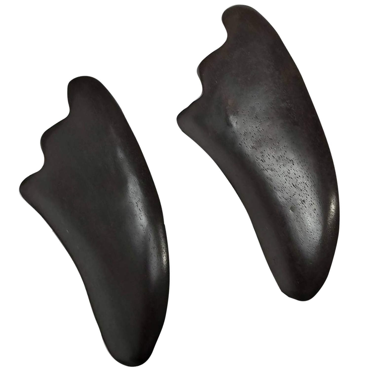 2pc Thai Massage Handmade Health.Wooden Unisex Traditional Tool Gua Sha Body Neck Back Face Relax Reflexology Health Therapy Circulate Energy Improving Circulation and Strengthening Immunity.