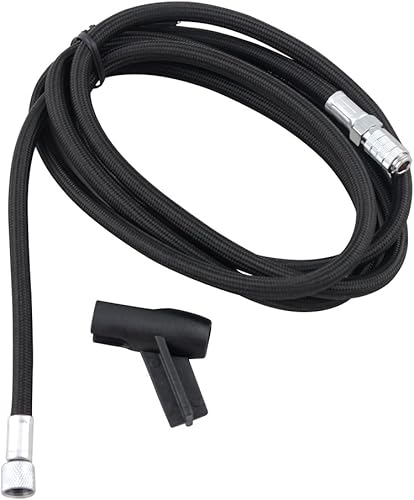 Miniatura 5 de OPHIR Kit de compresor de aire de pintura en aerosol de aerógrafo de 0.012 in para Hobby Tatuaje Temporal Pintura de Coche (negro)