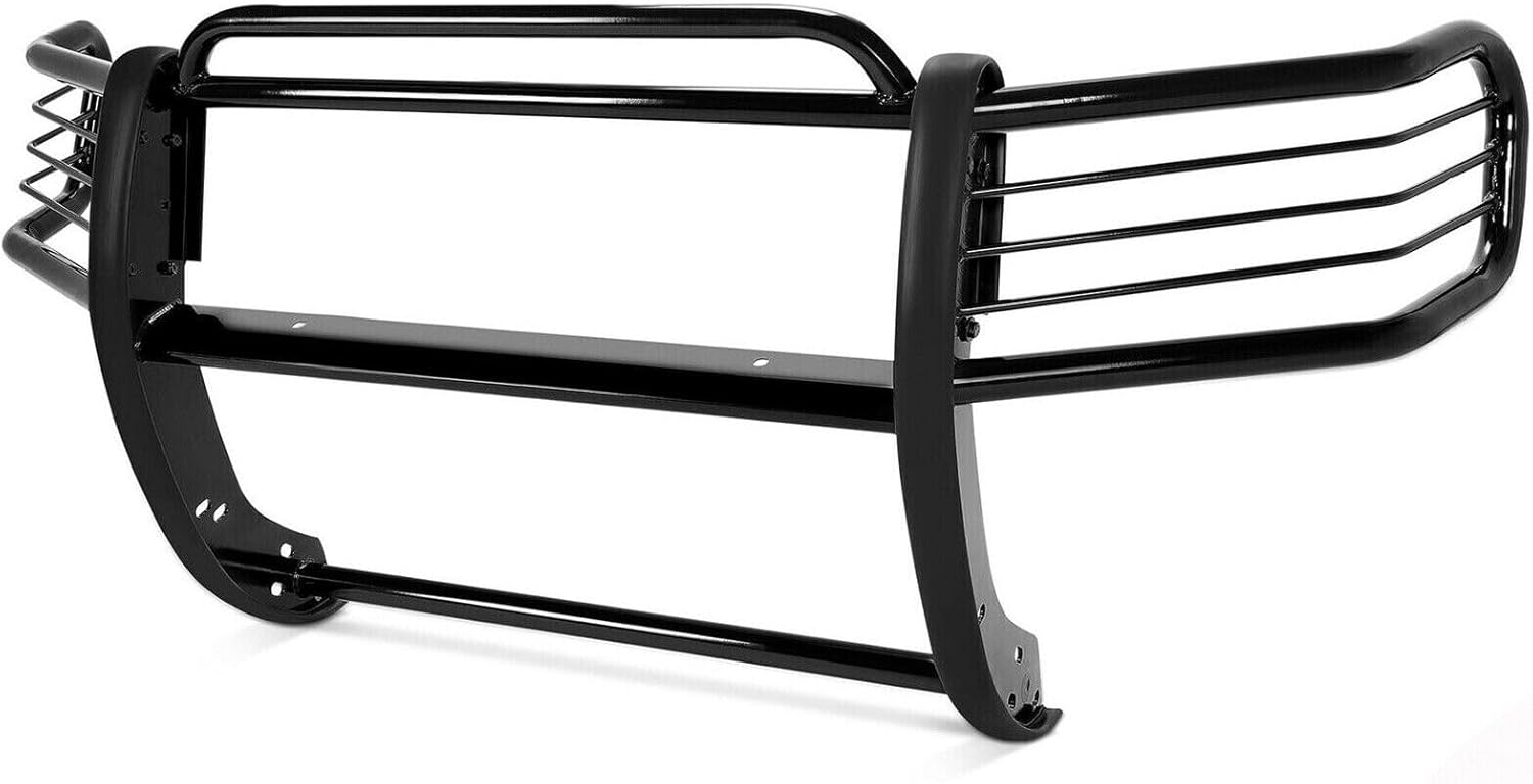 WKK Bumper Grille Guard Brush XLS Black 4-Door Steel Front BAP10340 BGGBFF2FEXXB4