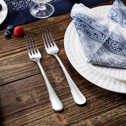 KEAWELL Premium Fine Verona 8-Piece 8 inch Fork Set – 18/10 Stainless Steel, Heavy-Duty Mirror-Finished Silverware for Elegant Everyday Dining and Entertaining (8, Dinner Forks) by KEAWELL - Image 6