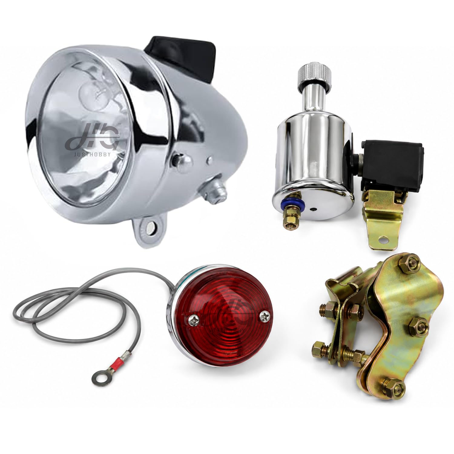 Vintage Bicycle Dynamo Light Set (12V 6W)-image-3