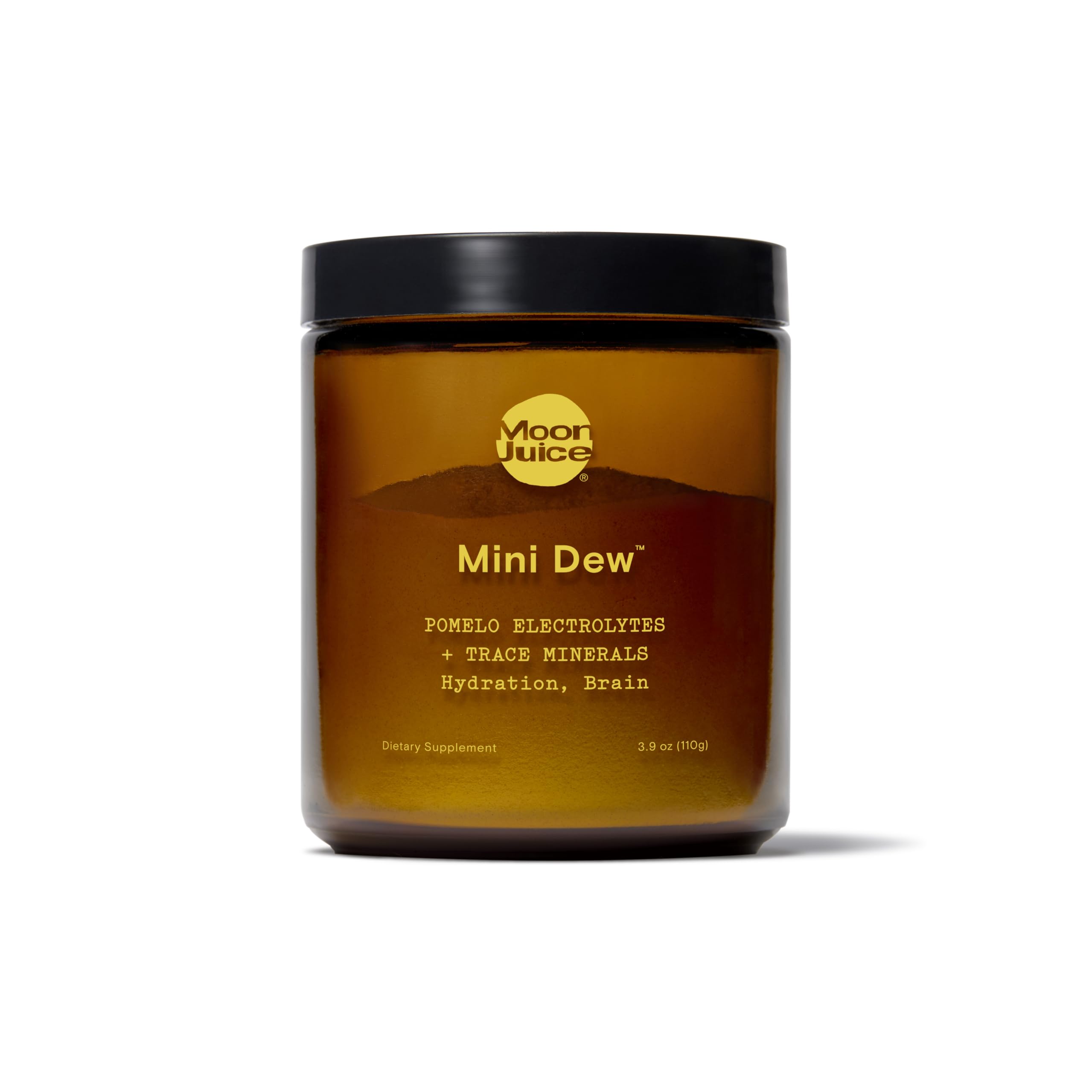 Moon Juice Mini Dew Grapefruit Electrolyte Powder | Electrolyte Drink Mix + Trace Minerals Supplement for Hydration + Brain Function | Vegan, Keto (Pomelo (30 Servings))