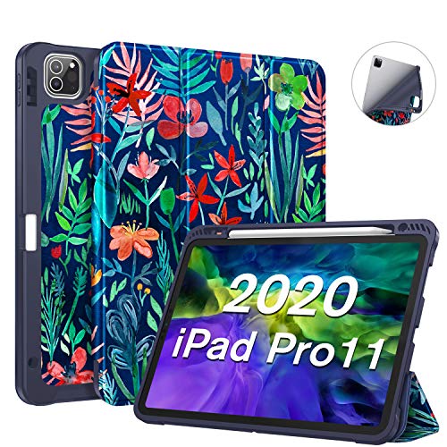 Fintie SlimShell Case with Pencil Holder for iPad Pro 11 Inch 2nd