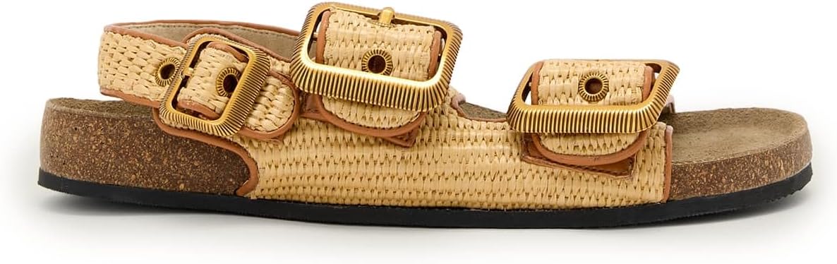 AllSaints Staffa Raffia Sandals