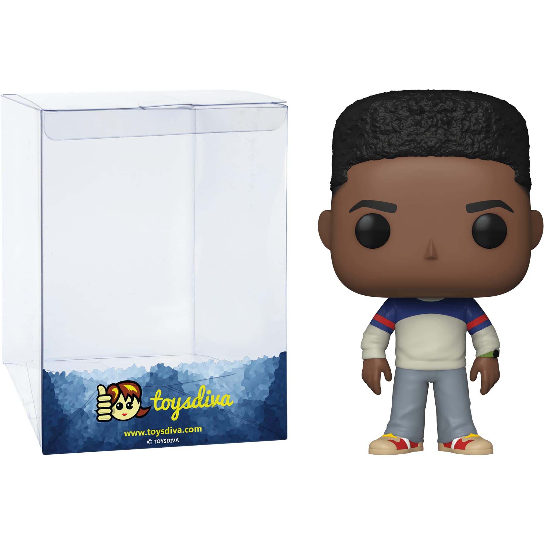 FunkoLucas: P o p ! TV Vinyl Figurine Bundle with 1 Compatible 'ToysDiva' Graphic Protector (1241 - 62395 - B)