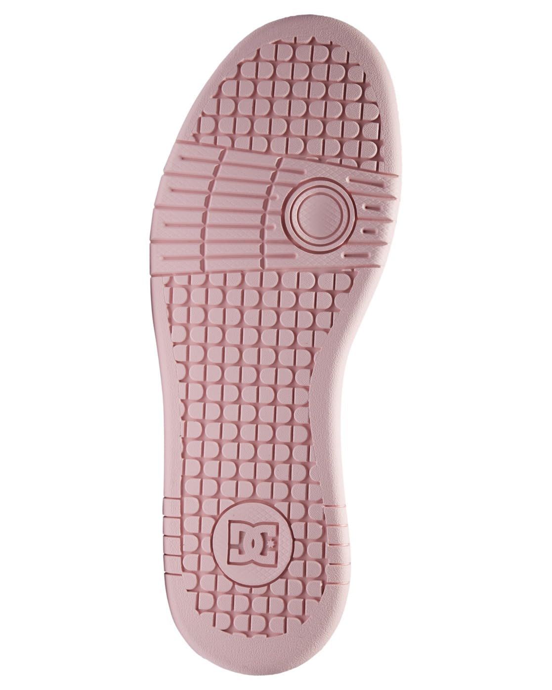DC Shoes Manteca 4 Mid - Chaussures Mid Top en Cuir - Femme - 36 - Rose.