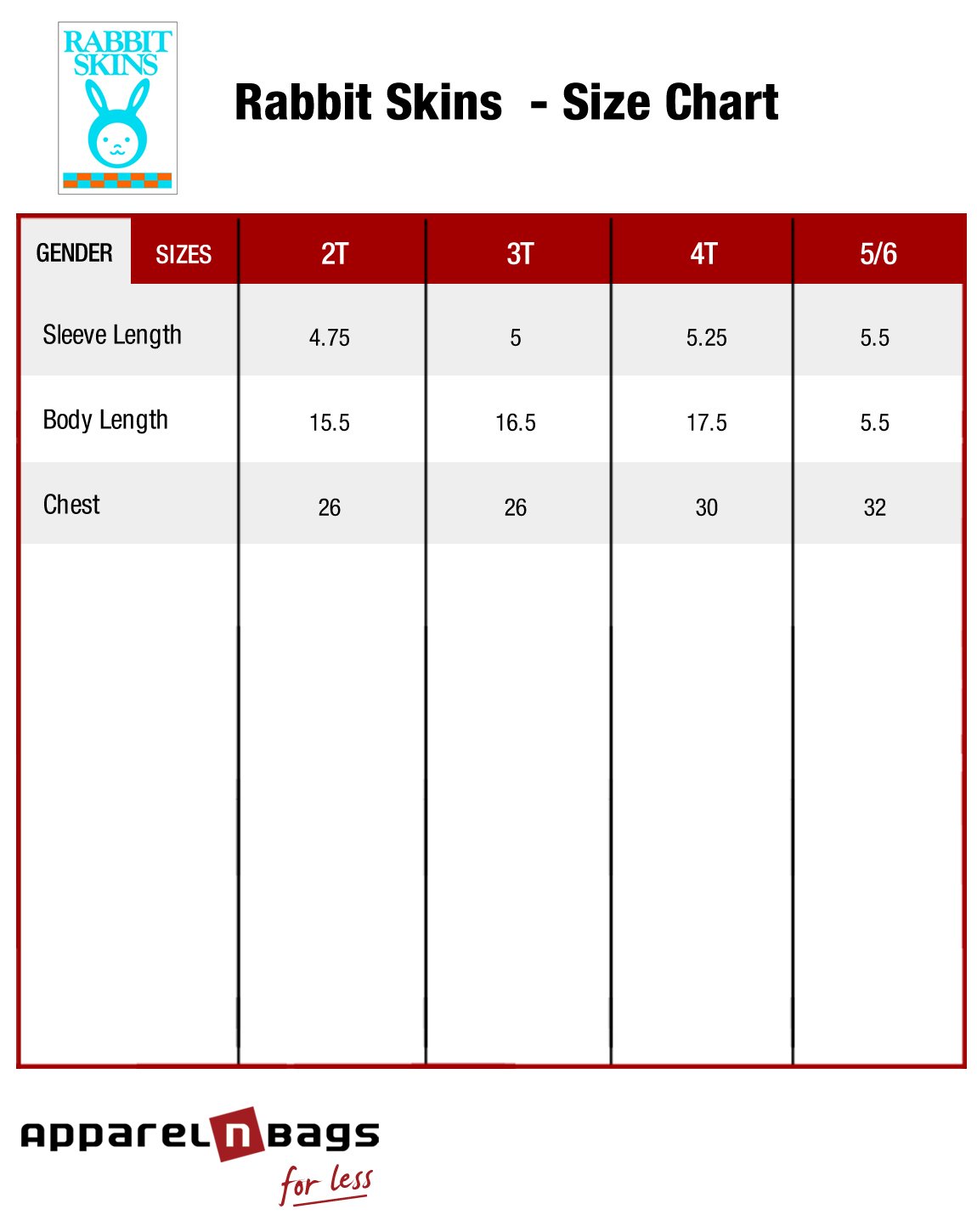 Rabbit Skins Infant Crewneck Short-Sleeve T-Shirt, White, 24 Months