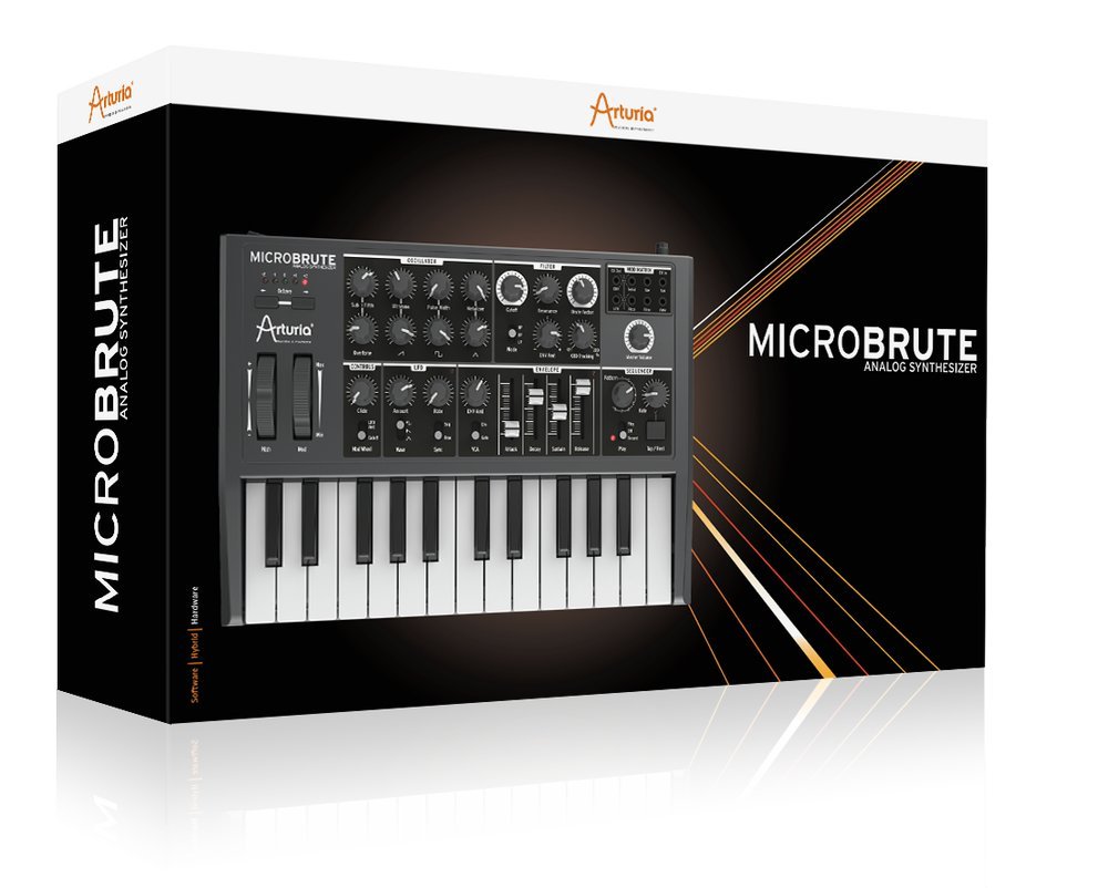 Amazon.co.jp: ARTURIA キーボード シンセサイザー MICROBRUTE 25鍵 